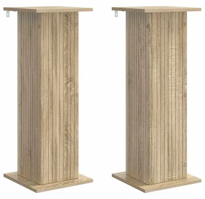 Obrázek produktu pro vidaXL Stojan na květiny, 2 ks, dub Sonoma, 30,5 x 30 x 80,5 cm