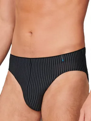 Produktbild von Schiesser Herren Supermini Gr. 6  blauschwarz