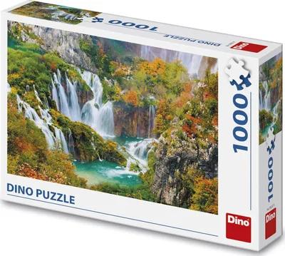 Zdjęcie produktu dla Puzzle Jeziora Plitwickie 1000D