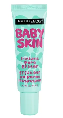 Image de Maybelline Baby Skin Base 22 ml - Lisse les pores et concentre la brillance - Soin professionnel pour un maquillage impeccable.