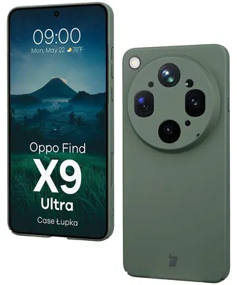 Produktbild von Handyhülle für Oppo Find X9 Ultra, Bizon Case Lupka, Grün