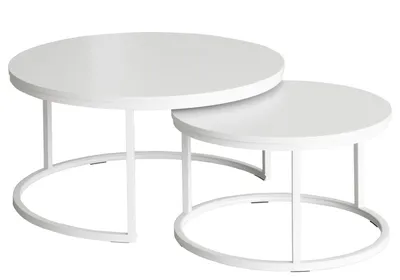Produktbild von home24 Couchtisch - 2er-Set - Kaschmir