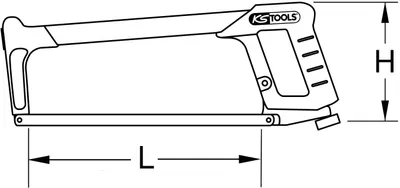 Produktbild von Metallsägebogen, 300 mm