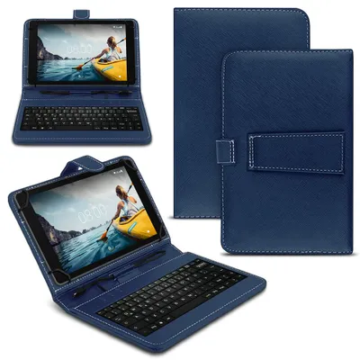 Produktbild von Tablet Hülle Tastatur Tasche für Xiaomi Redmi Pad 2 2025 Keyboard QWERTZ CoverFarben:Blau