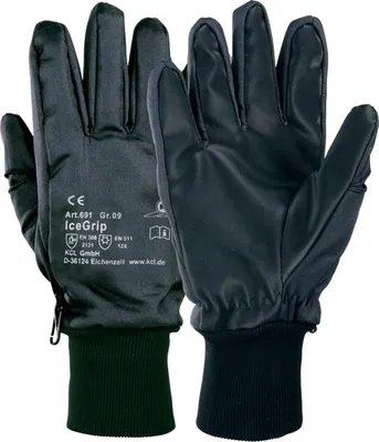 Produktbild von Honeywell Kälteschutzhandschuhe Ice-Grip 691 blau Gr. 9 - 691/9