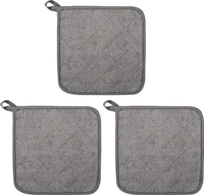 Produktbild von 3-teilige Küchen-Topflappen, Tischsets, leicht zu reinigen, wiederverwendbar, hitzebeständig, für den Ofen, Topflappen, Tassenmatten, Küchenbedarf