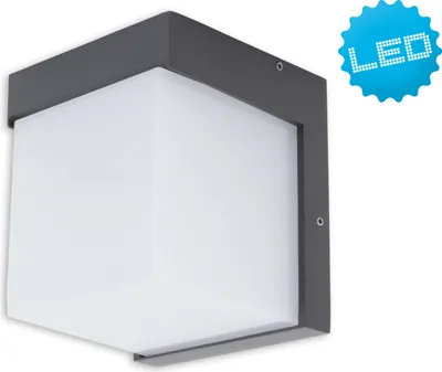 Produktbild von Näve LED Außen Wandleuchten - Aluminium, Kunststoff - anthrazit; weiß; Lichtfarbe: warmweiß; 1163497