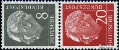Produktbild von Briefmarken BRD (BR.Deutschland) 1958 Mi S49Y II gestempelt