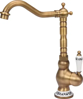 Produktbild von Küchenarmatur RETRO BRONZE, Vintage, Wasserhahn, Spültischarmatur, Mischbatterie