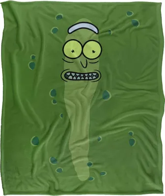 Produktbild von Rick And Morty - Decke, Seidig, Supersoft TV23949 (Einheitsgröße) (Grün)