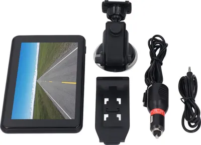 Image de navigateur GPS de voiture 7 pouces pour CarPlay, Android, planification automatique des itinéraires, système de navigation à écran tactile 2,5 D