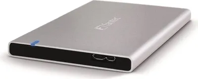 Immagine prodotto di Fantec 1784 FANTEC ALU7MMU3 alluminio argento 2,5 SATA, USB 3.0, altezza 7mm