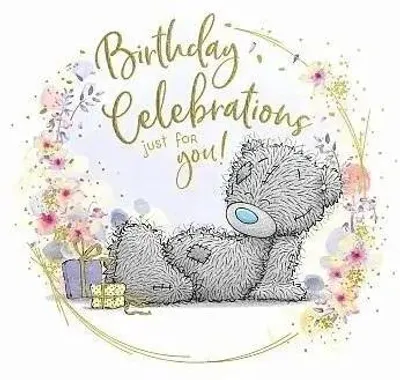 Obrázok produktu pre Karnet urodzinowy Birthday Celebrations 177x127 mm