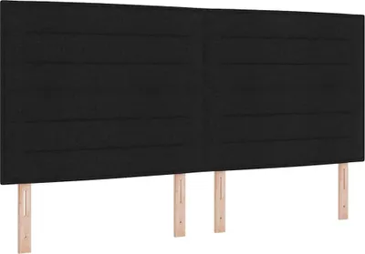 Obrázek produktu pro vidaXL Čelo postele černé 200 cm látka