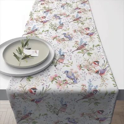 Imagen del producto de Ambiente Busy Birds, mantel individual, 40x150 cm