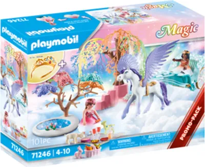 Produktbild von PLAYMOBIL Magic 71246 Picknick mit Pegasuskutsche