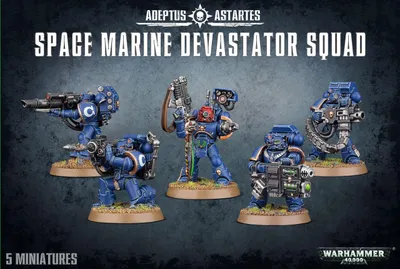 Zdjęcie produktu dla Games Workshop Devastator Squad, Figurka kolekcjonerska, Gra wideo
