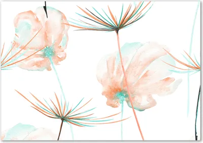 Produktbild von Tulup® Glas-Bild - 100 x 70 - Wandbild aus Glas - Wandkunst - Wandbild hinter gehärtetem Sicherheitsglas - Blumen & Pflanzen - Pusteblume - Orange