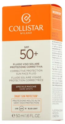 Produktbild von Collistar 7005231, Sonnenschutzmittel, Gesicht, Flasche, Schutz, normale Haut, 50 ml