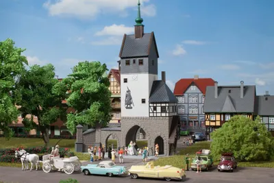 Image de Auhagen 12342 - Stadttor HO/TT