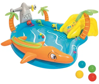 Produktbild von Bestway 53067, Aufblasbares Spielcenter, 2 Jahr(e), Vinyl, Mehrfarbig