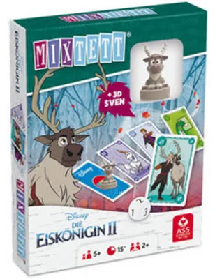 Obrázok produktu pre ASS ALTENBURGER 10030421-0001 ASS ALTENBURGER Mixtett - Disney Die Eiskönigin 2 Sven Kartenspiel