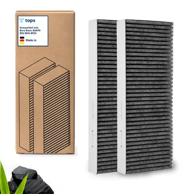 Produktbild von Tops Filterset für Bora Basic Kockfeldabzug | BAKFS, BFIA, BFIAS, BFIU, BHU
