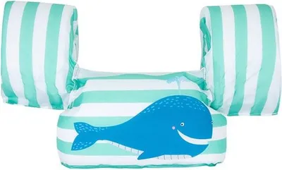 Produktbild von Swim Essentials Puddle Jumper Grün Wal 2-6 Jahre 55 x 32 x 13 cm