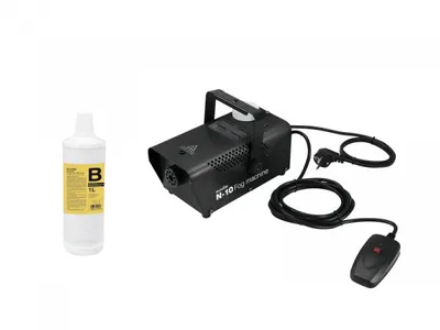 Productafbeelding van EUROLITE Set N-10, zwart, + B2D basis nevelvloeistof, 1 liter