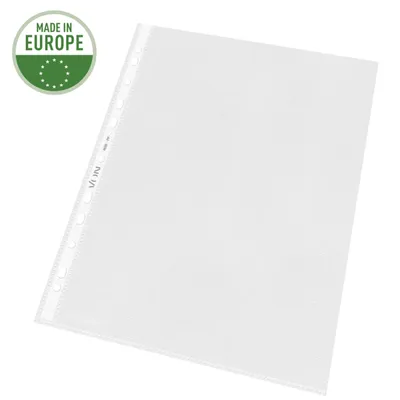 Produktbild von Leitz VON 40282003, 210 x 297 mm (A4), Transparent, Polypropylen (PP), Porträt, Oben, 230 mm