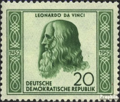 Produktbild von Briefmarken DDR 1952 Mi 312 postfrisch Geburts- und Todestage berühmter Persönlichkeiten