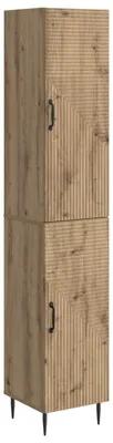 Obrázok produktu pre Sada skríň 2 pcs Dub artisan 33 x 34,5 x 89,5 cm