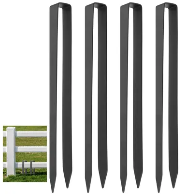 Image de Lot de 4 piquets de jardin en forme de U