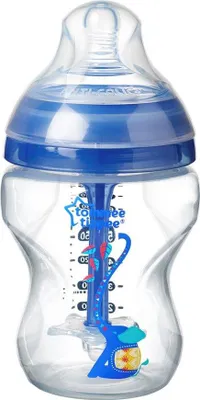 Image de Tommee Tippee, Advanded, biberon anti-colique, bleu, 260ml