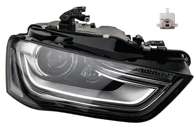 Productafbeelding van Johns, xenon koplampen, geschikt voor Audi A4 8K, type D3S H7, rechts, modeljaar 02/12-, inclusief stuurunit voor de dagrijverlichting