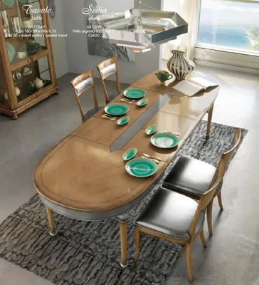 Produktbild von Esstisch Design Möbel Tische Massivholz Tisch Neu Luxus Italienische Einrichtung