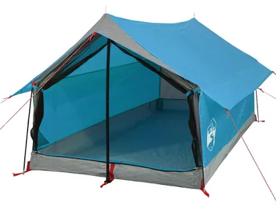 Produktbild von vidaXL Campingzelt 2 Personen Blau Wasserfest