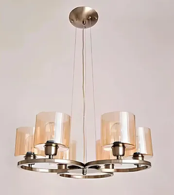 Produktbild von Modern  Deckenlampe Stil Modern Hängeleuchte Metall Wohnzimmer Neu