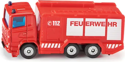 Productafbeelding van Siku brandbluswagen, speelgoedauto, rood; 1034