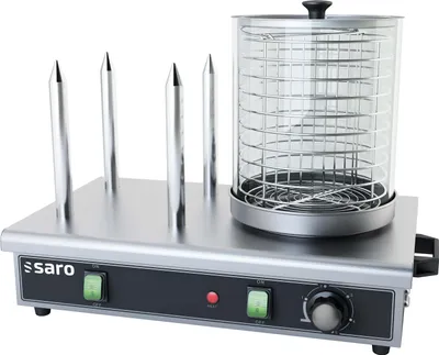 Produktbild von SARO Hot-Dog-Maker Modell HW 2 Gastro, Hot-Dog, Imbiss, Tankstelle, Bistro, Vereinsheim