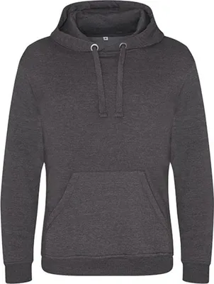 Produktbild von Just Hoods JH101 | Herren Graduate Heavyweight Hoodie / (WRAP)- - Farbe: Charcoal (Heather) - Größe: L