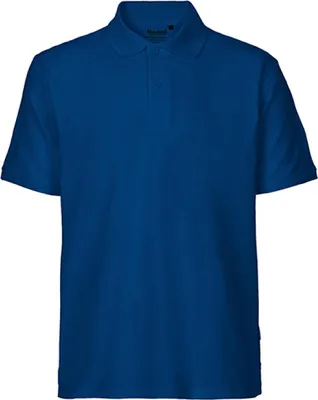 Produktbild von Neutral O20080 | Herren Classic Polo / 100% Fairtrade-Baumwolle - Farbe: Royal - Größe: L