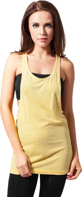 Immagine prodotto di Urban Classics - Canotta burnout allentata da donna, giallo - XS