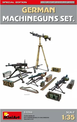 Produktbild von MINIART MA53044 German Machineguns Set - SPECIAL EDITION