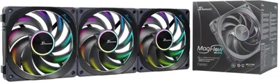 Produktbild von Seasonic Lüfter MagFlow 1225PWM ARGB 120*120*120 3-Fan Kit