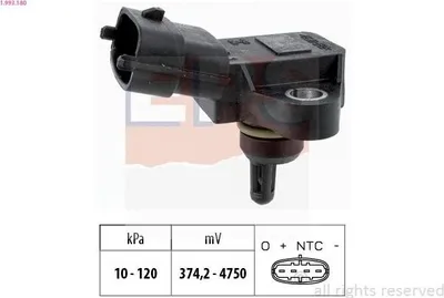 Produktbild von EPS Luftdrucksensor Höhenanpassung 1.993.180 für HYUNDAI Tucson (TL, TLE)