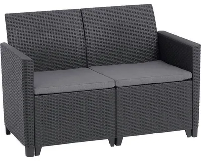 Obrázok produktu pre KETER Záhradná lavica CLAIRE SOFA, 113 cm, grafit