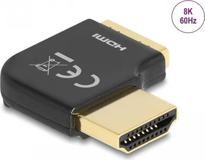 Obrázek produktu pro Adaptér DELOCK HDMI samec-samice 8K 60 Hz kovový
