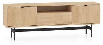 Obrázek produktu pro Selsey Heggers – televizní skříňka se 3 dvířky, dub Mavelie, 150 cm