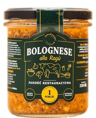 Zdjęcie produktu dla Ragu alla Bolognese 350 ml Zawekowani